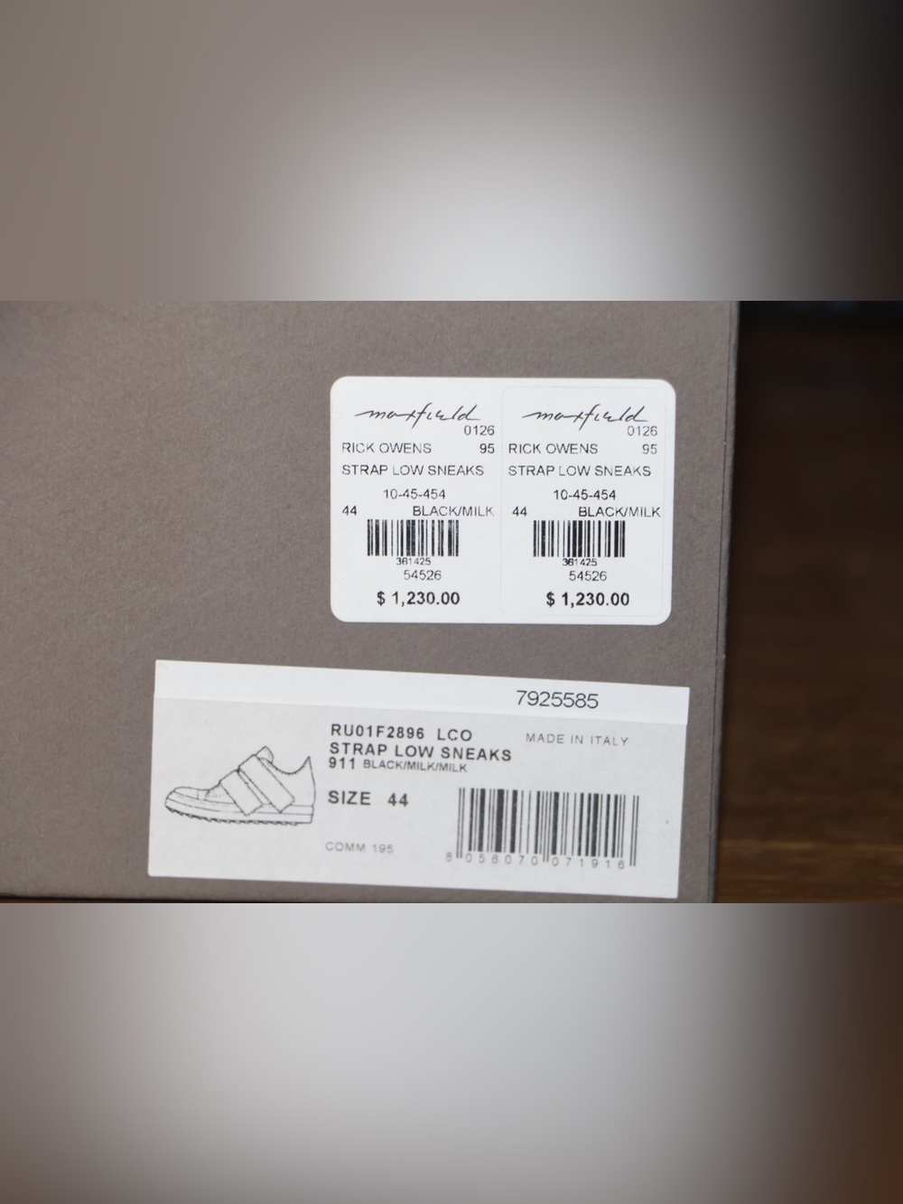 Rick Owens Strap Low - Picture 8 of 8